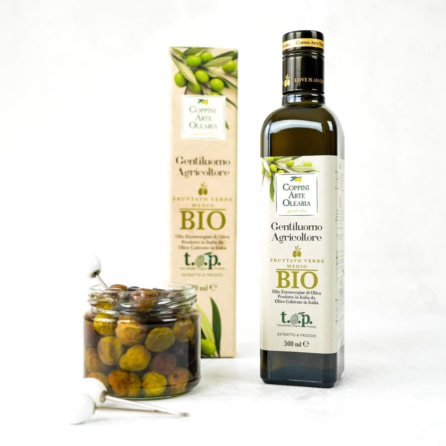 Bio Olivenöl aus Italien.